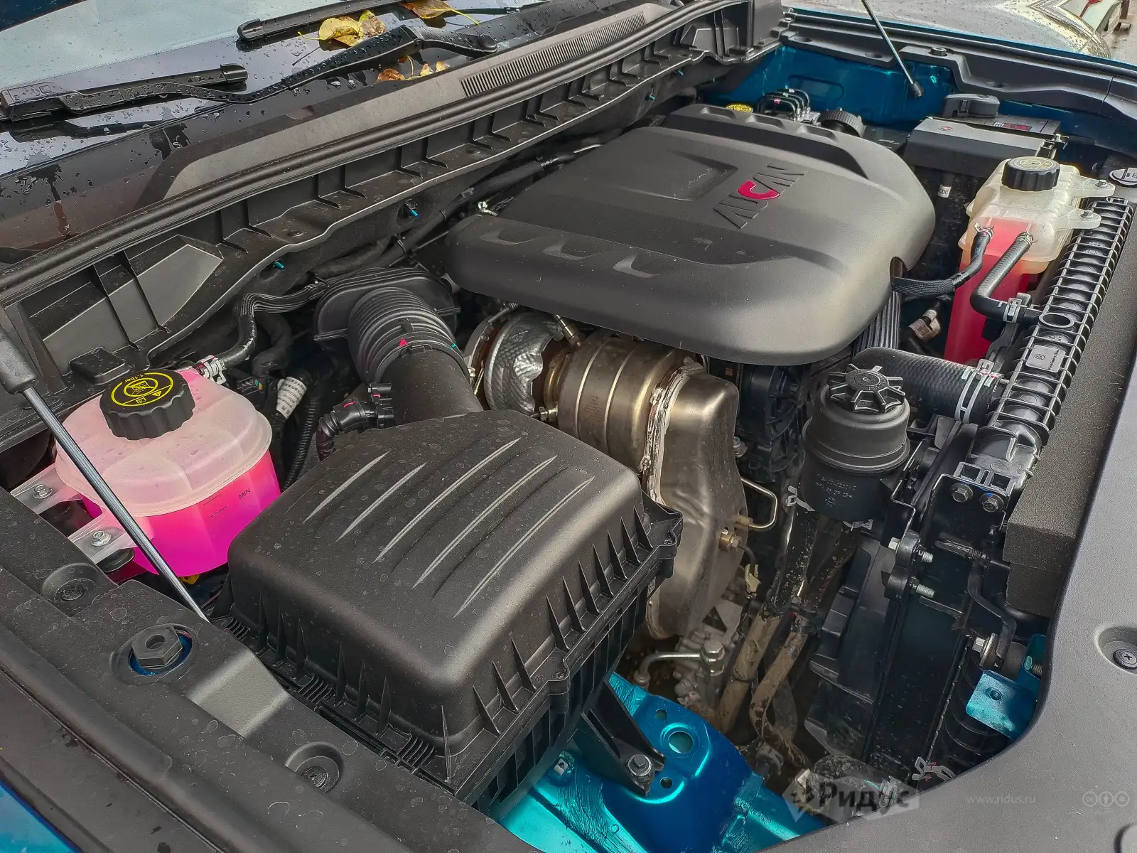 Foton Tunland V7, дизельный двигатель с гибридной установкой.  