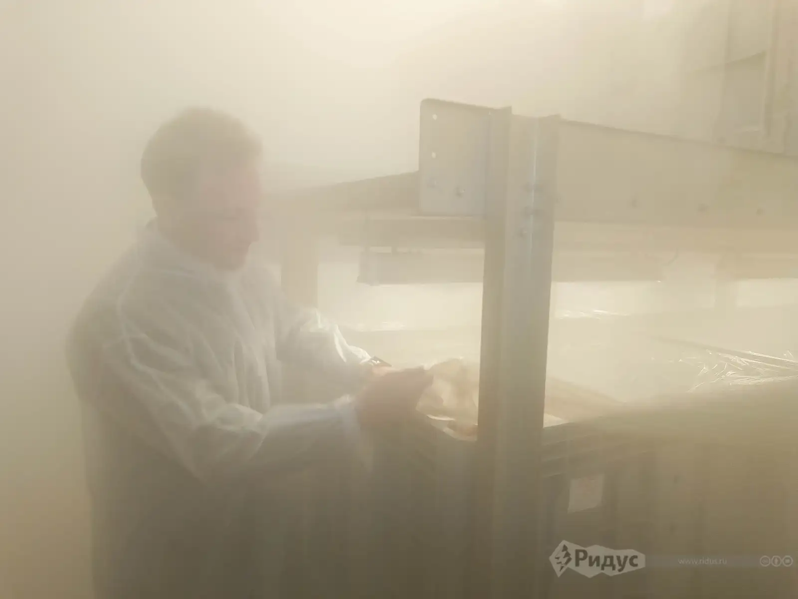 Все, как в тумане - стратификационная камера. 