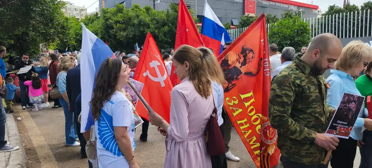 «Бессмертный полк» в Бейруте - 2025. «Бессмертный полк» в Бейруте - 2025.