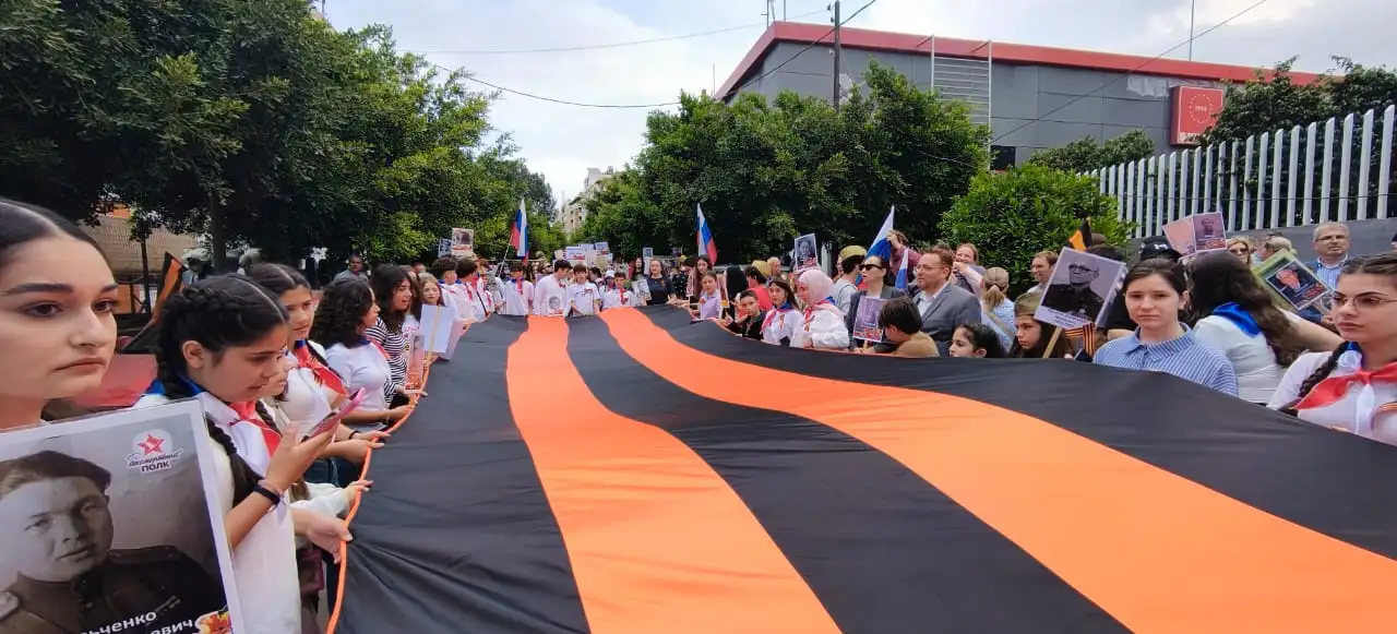 «Бессмертный полк» в Бейруте - 2025. «Бессмертный полк» в Бейруте - 2025.