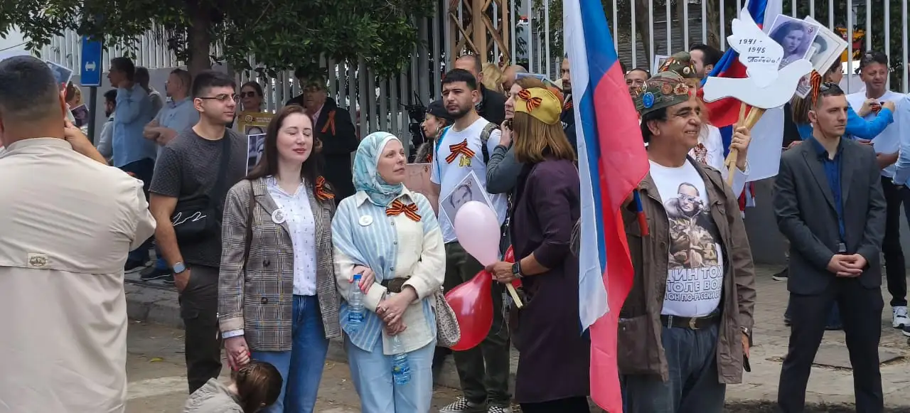 «Бессмертный полк» в Бейруте - 2025. «Бессмертный полк» в Бейруте - 2025.