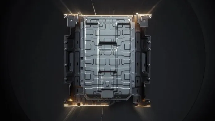 SERES M7, высоковольтная тяговая батарея. 