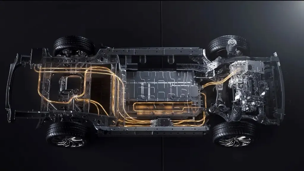 SERES M7, последовательная гибридная схема. 