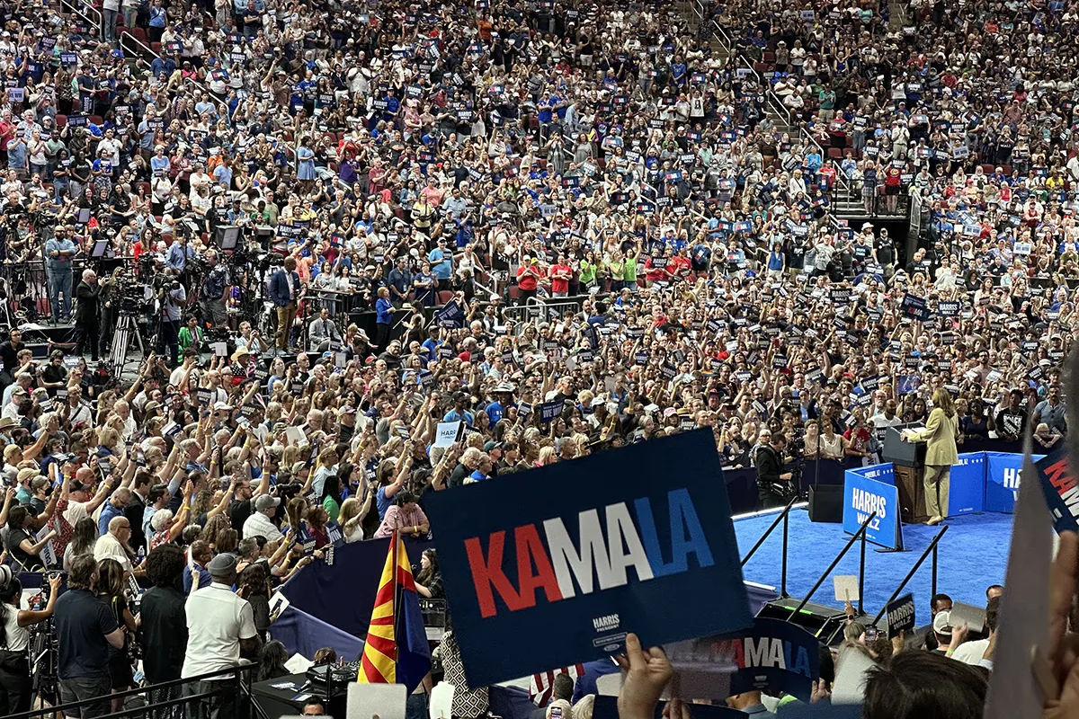 Предвыборный митинг Камалы Харрис в Аризоне