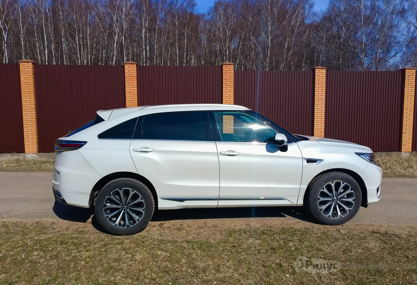 Honda UR-V, вид сбоку. 