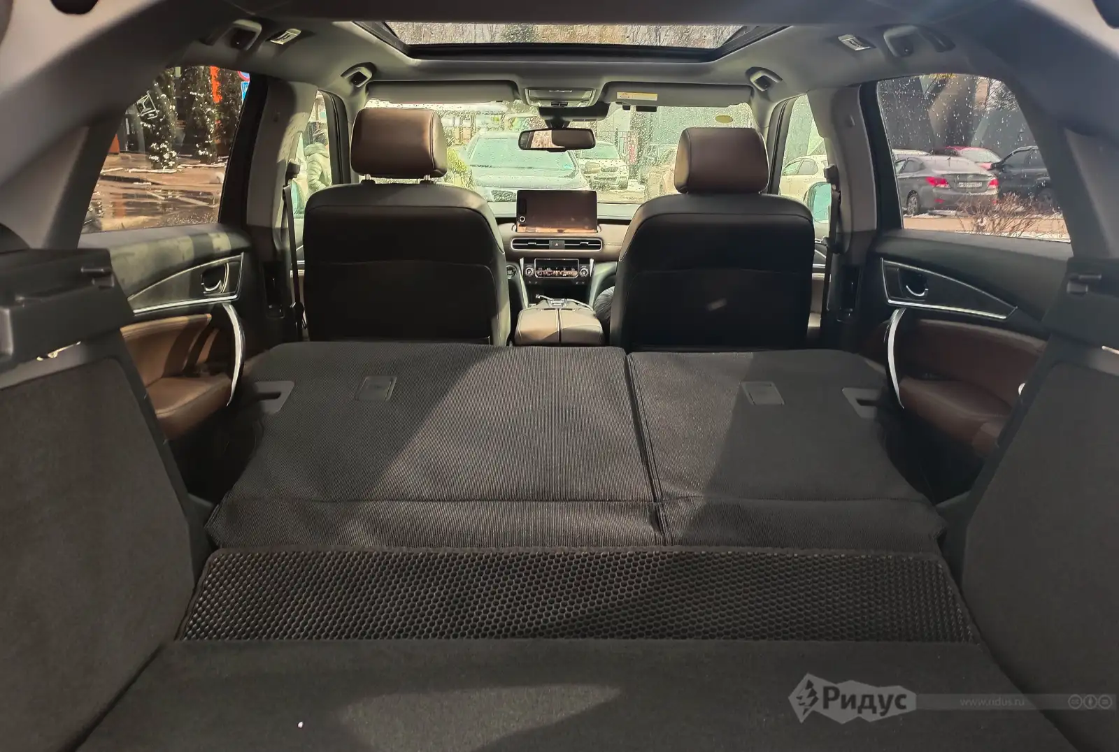 Honda UR-V, грузовое пространство. 